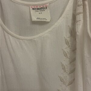 Intimately Free People White Tank Top